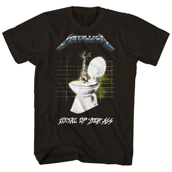 METALLICA - Metal Up Your Ass - TWO SIDED PRINT / T-Shirt